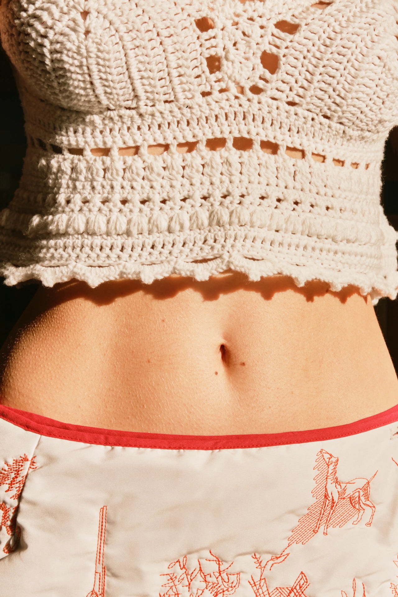 Sunrise crop top