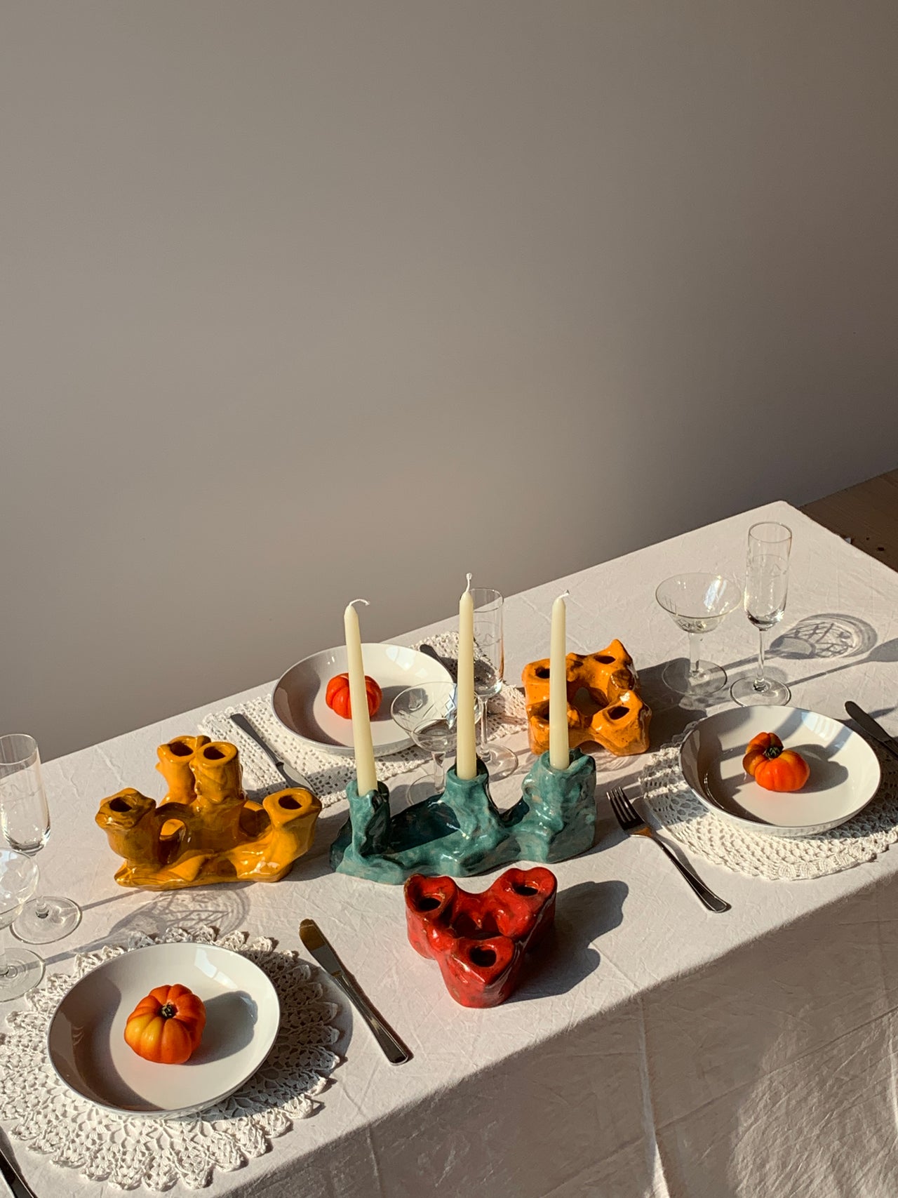 Would you dance in four? Candle holder