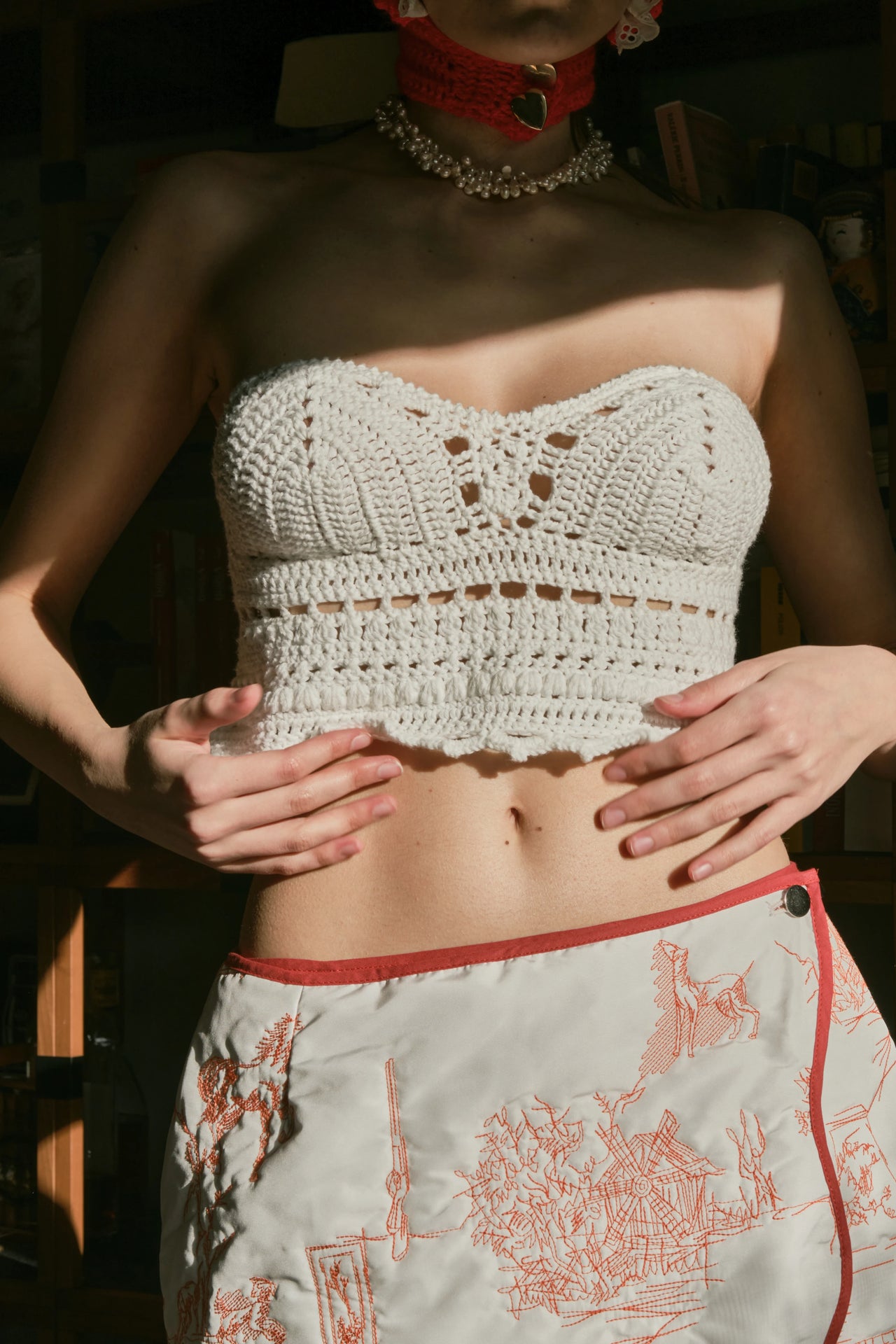 Sunrise crop top