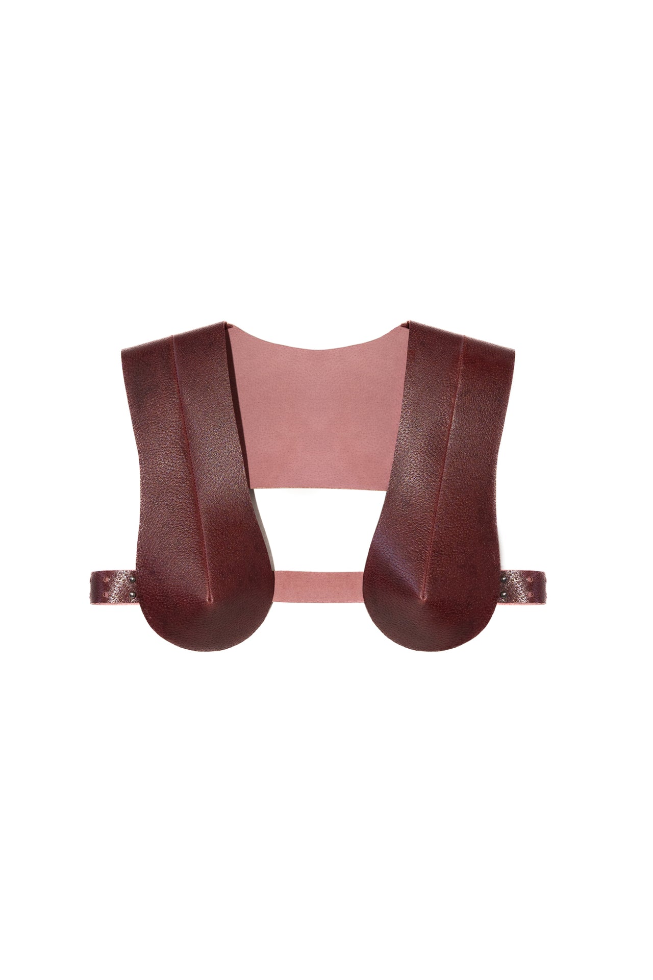 Eva vest burgundy