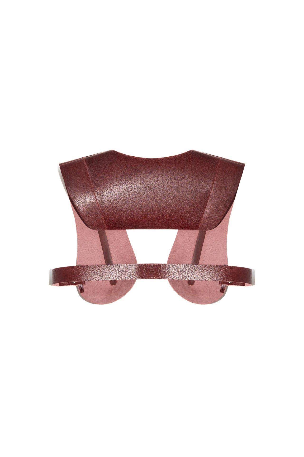 Eva vest burgundy
