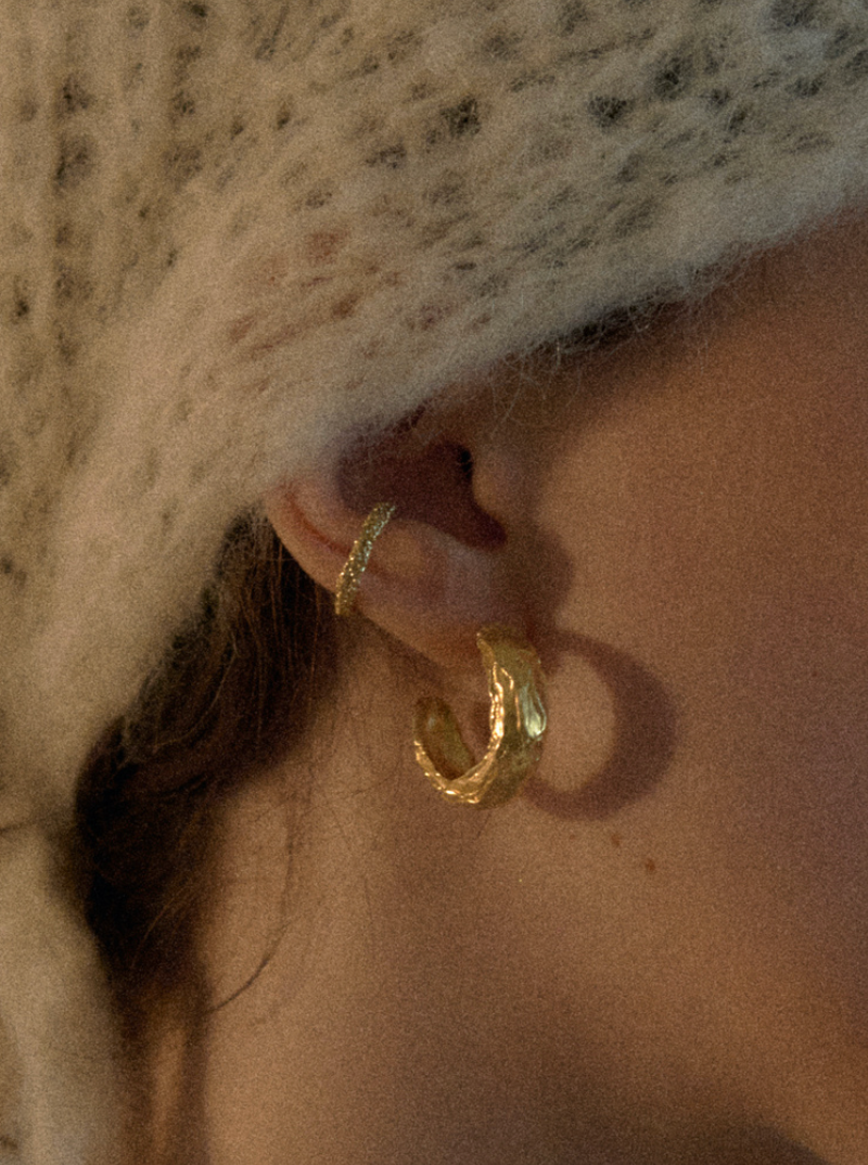 Lava large earrings