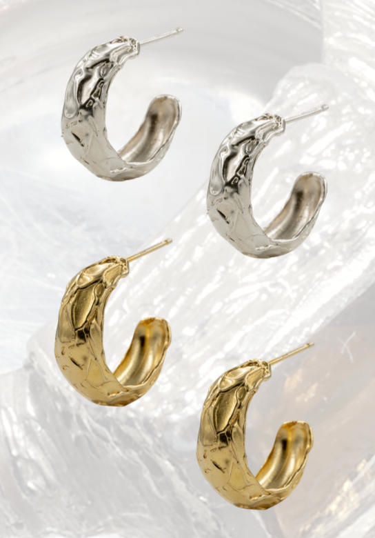 Lava large earrings