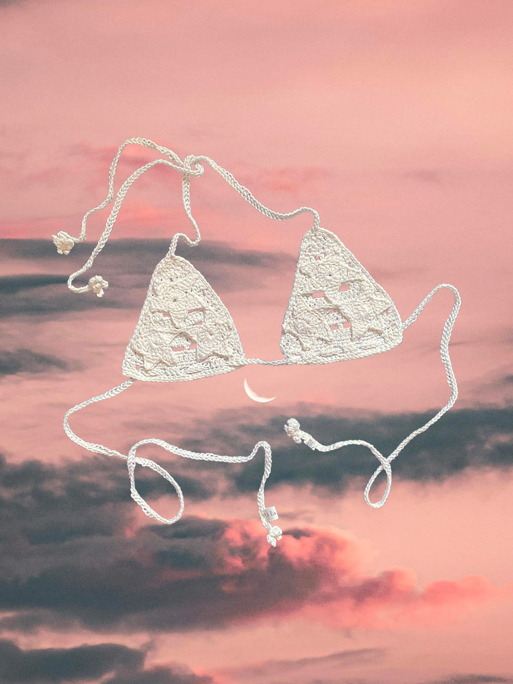 White stars bikini
